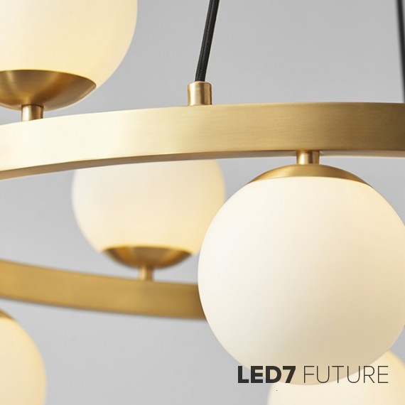 Loft Industry Modern - Large Ic Chandelier